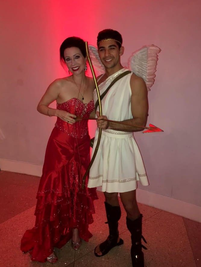 Florida Harpist AnnaLisa Underhay Valentine's Cupid