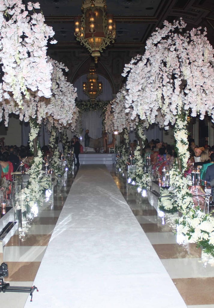 AnnaLisa Underhay Harpist for Indian Wedding at The Breakers Palm Beach