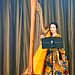South Florida Harpist AnnaLisa Underhay plays the harp for social events